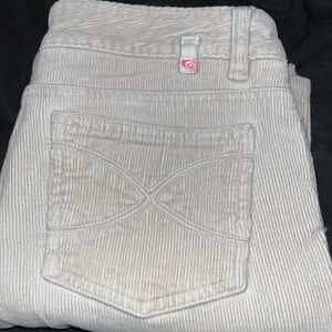 White Roxy branded jeans